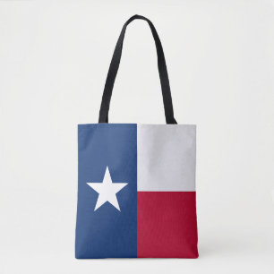 Bolso De Tela Bandera Estatal de Texas