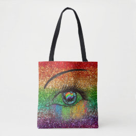 Bolso De Tela Bandera fabulosa w/Eye 53086FE de la colección del
