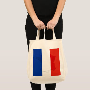 Bolso De Tela Bandera francesa