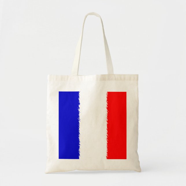 Bolso De Tela Bandera francesa (Frente)