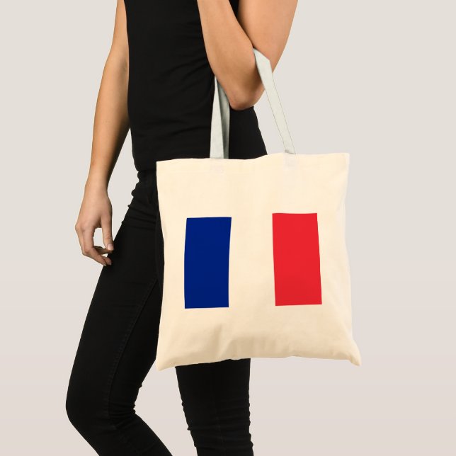 Bolso De Tela Bandera francesa (Francia) (Anverso (producto))