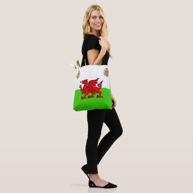 Bolso De Tela Bandera galesa (Puesto)
