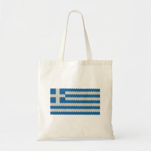 Bolso De Tela Bandera griega de punto de punto de Guay