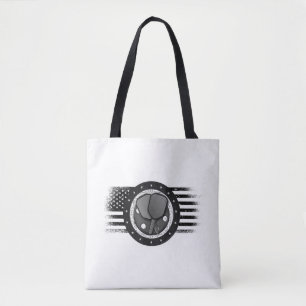 Bolso De Tela Bandera gruesa de Guay Pickleball Sport USA Pickle