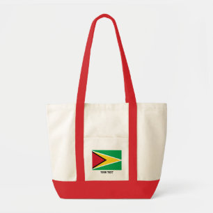 Bolso De Tela Bandera guyanesa