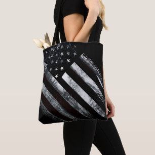 Bolso De Tela Bandera industrial norteamericana vintage