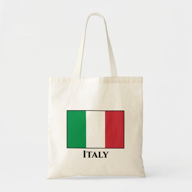 Bolso De Tela Bandera italiana (Frente)
