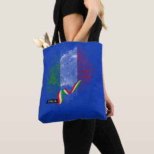 Bolso De Tela bandera italiana