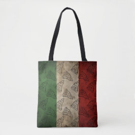 Bolso De Tela Bandera italiana / Tote de pizza