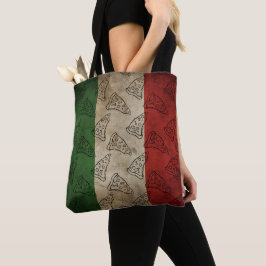 Bolso De Tela Bandera italiana / Tote de pizza