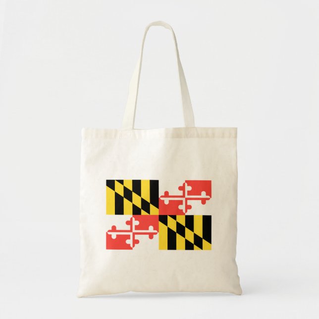 Bolso De Tela Bandera MARYLAND - (Frente)