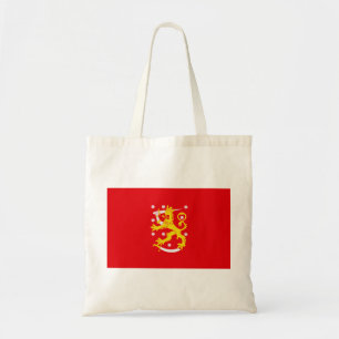 Bolso De Tela Bandera Medieval de Finlandia