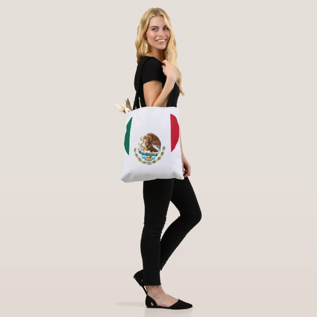 Bolso De Tela Bandera mexicana (Puesto)