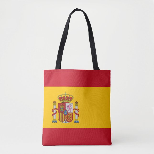 Bolso De Tela Bandera Nacional de España (Anverso)