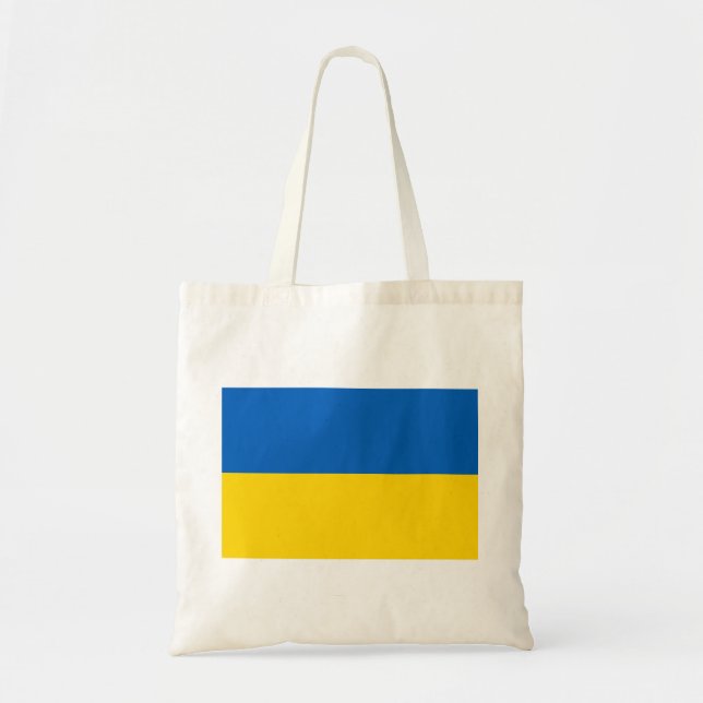 Bolso De Tela Bandera nacional de Ucrania/к р а ї н а (Frente)