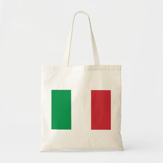 Bolso De Tela Bandera nacional del mundo de Italia (Frente)