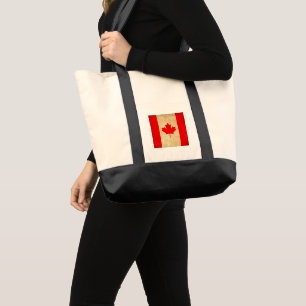 Bolso De Tela Bandera nacional patriótica vintage original de CA