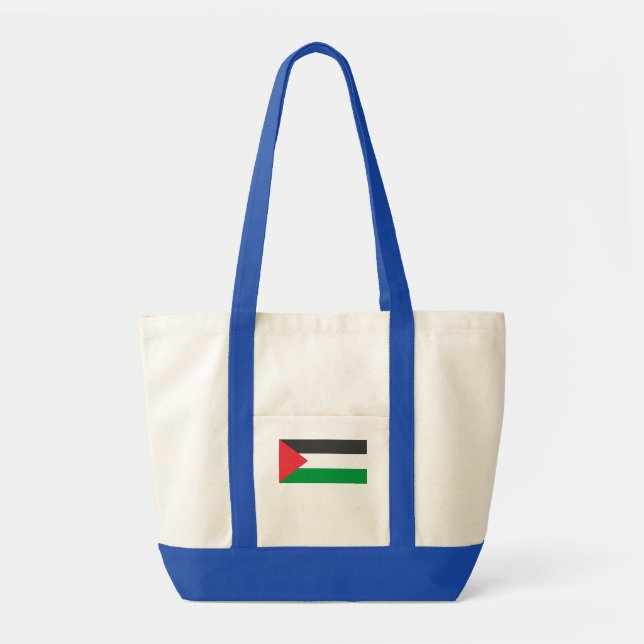 Bolso De Tela Bandera palestina Free Palestine personalizada (Frente)