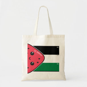Bolso De Tela Bandera palestina linda con Palestina sin sandía