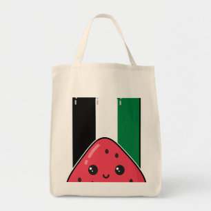 Bolso De Tela Bandera palestina linda con Palestina sin sandía
