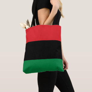 Bolso De Tela Bandera panafricana de la UNIA