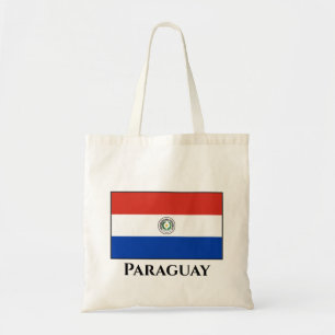 Bolso De Tela Bandera paraguaya