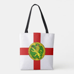 Bolso De Tela Bandera patriótica de Alderney