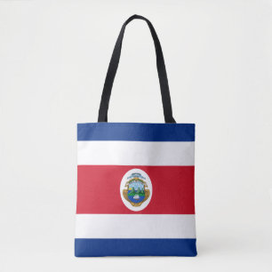 Bolso De Tela Bandera Patriótica de Costa Rica