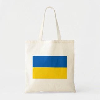 Bolso De Tela Bandera patriótica de Ucrania