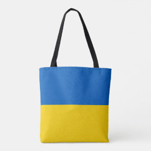 Bolso De Tela Bandera patriótica de Ucrania