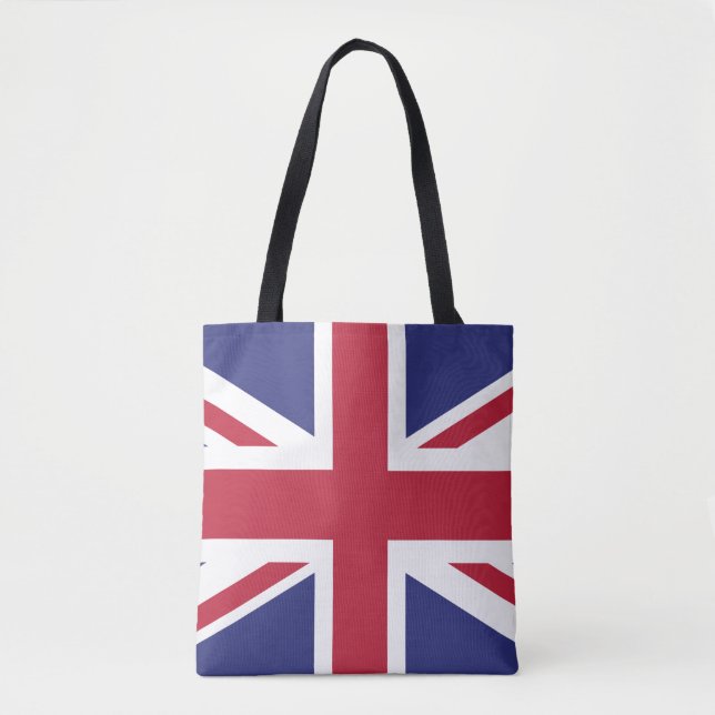 Bolso De Tela Bandera Patriótica del Reino Unido (Anverso)