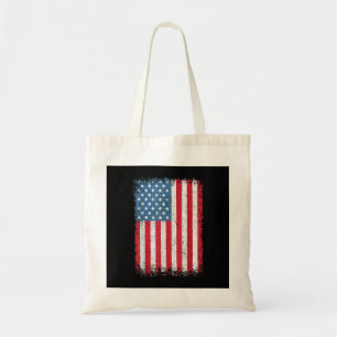 Bolso De Tela Bandera Patriótica Estadounidense Para Hombres Niñ