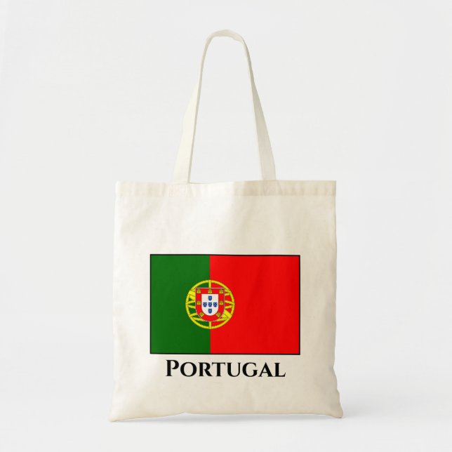 Bolso De Tela Bandera portuguesa (Frente)