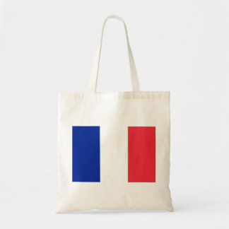 Bolso De Tela Bandera roja blanca y azul de Francia