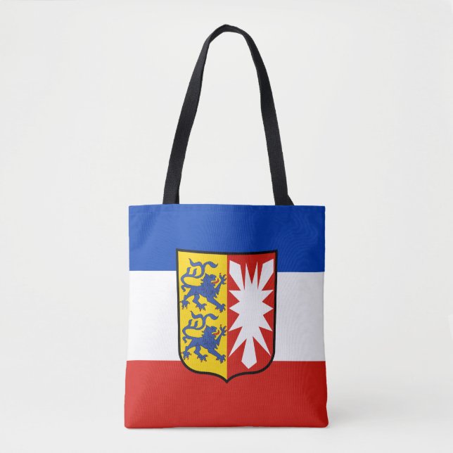 Bolso De Tela Bandera Schleswig-Holstein Tote Bag (Anverso)