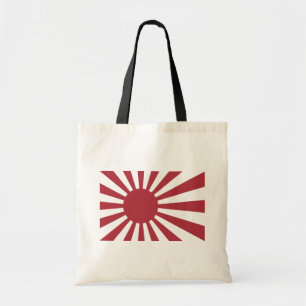 Bolso De Tela Bandera solar imperial en ascenso de Japón, Edo a 