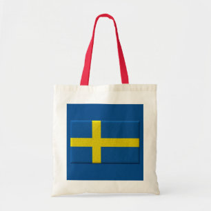 Bolso De Tela Bandera sueca