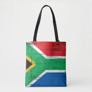 Bolso De Tela Bandera surafricana
