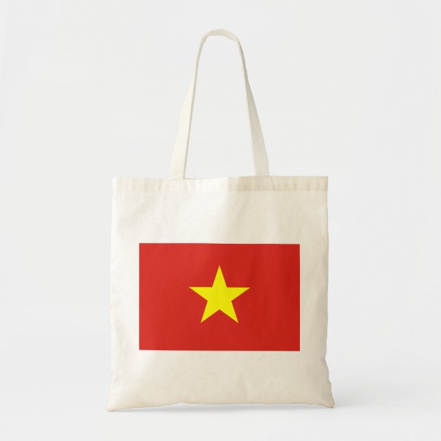 Bolso De Tela Bandera vietnamita (Vietnam) (Frente)