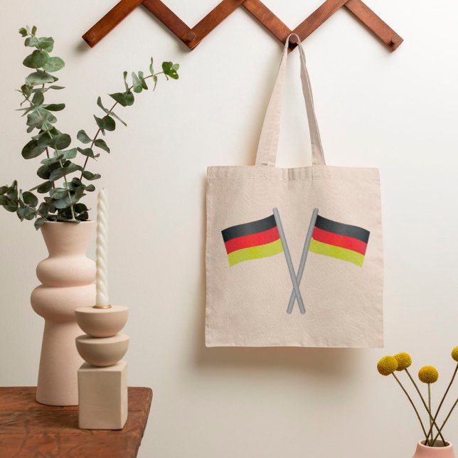 Bolso De Tela Banderas de Alemania Tote Bag (Subido por el creador)