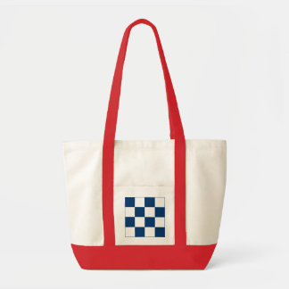 Bolso De Tela Banderas de alfabeto internacionales N