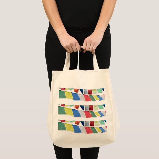 Bolso De Tela Banderas de la oración tibetana (Anverso (producto))