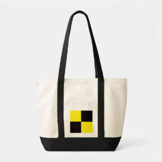 Bolso De Tela Banderas de los alfabetos internacionales L