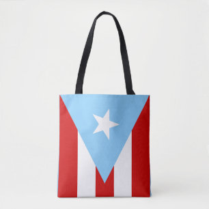 Bolso De Tela Banderas de Puerto Rico