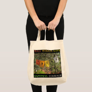 Bolso De Tela Banderas inspiradoras de oración