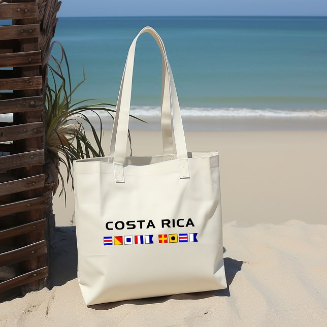 Bolso De Tela Banderas náuticas de Costa Rica (Subido por el creador)