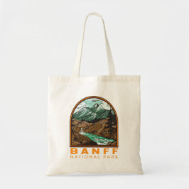 Bolso De Tela Banff National Park Canada Travel Vintage