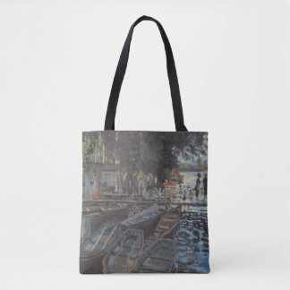Bolso De Tela Bañistas en La Grenouillère de Claude Monet