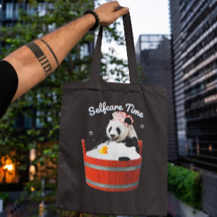 Bolso De Tela Baño de animales de Panda