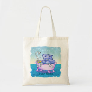 Bolso De Tela Baño de Hippo Feliz